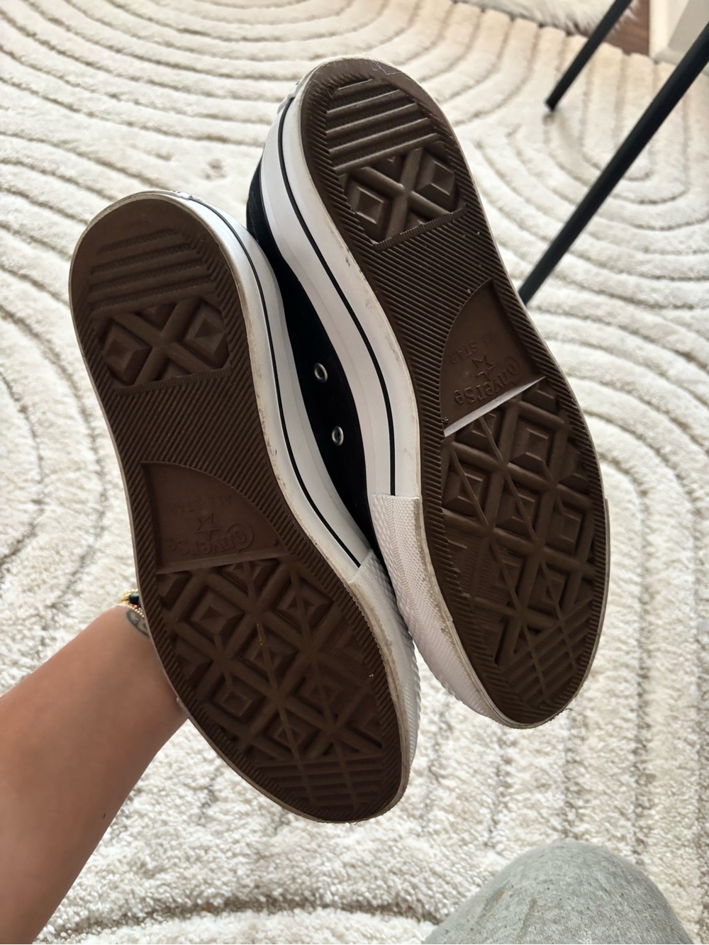 Platform high top converse Chuck Taylor All Star 🖤 - Picture 4 of 4